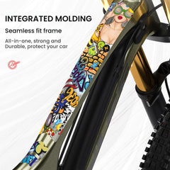 Bike Frame Protection Film | PVC Color Change Stickers