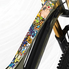 Bike Frame Protection Film | PVC Color Change Stickers
