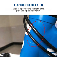 Bike Frame Protection Sticker – Anti-Scratch Chain Guard