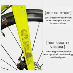 Bike Frame Protector 3D Sticker –  MTB Scratch Guard