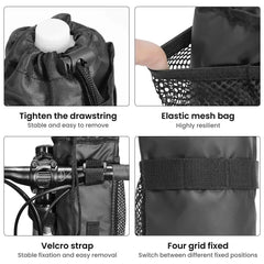 Bike Handlebar Bottle Holder Bag with Thermal Insulation