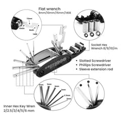 Bike Multi Tool – Portable Wrench & Repair Kit