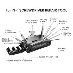 Bike Multi Tool – Portable Wrench & Repair Kit