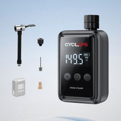 Bike Pump 150PSI Electric Mini Tire Inflator Portable