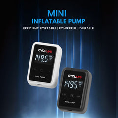Bike Pump 150PSI Electric Mini Tire Inflator Portable
