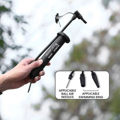 Bike Pump 80 PSI Floor Inflator for Schrader