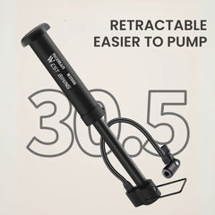 Bike Pump 80 PSI Floor Inflator for Schrader