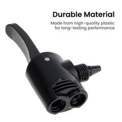 Bike Pump Dual Head Adapter for Valves