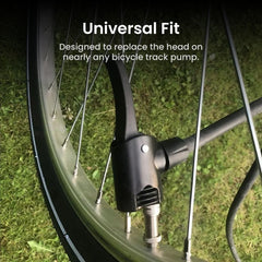 Bike Pump Dual Head Adapter for Valves