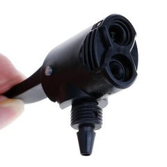 Bike Pump Dual Head Adapter for Valves