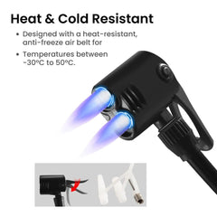 Bike Pump Hose Extension & Nozzle Connector Kit