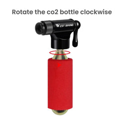 Bike Pump Mini CO2 Inflator –  Valve Adapter