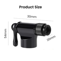 Bike Pump Mini CO2 Inflator –  Valve Adapter