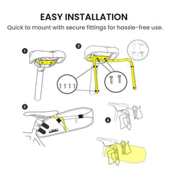 Bike Saddle Stabilizer Bracket Rear Seat Mount