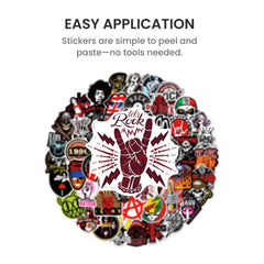 Bike Stickers Set | Hip Hop Rap Style for Gear