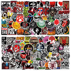 Bike Stickers Set | Hip Hop Rap Style for Gear