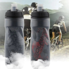 Bike Water Bottle 600ml – Hot & Cold Cycling Sports