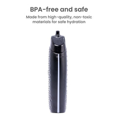 Bike Water Bottle with Cage & Magnetic Mount