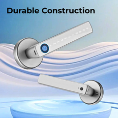 Biometric Smart Door Lock — Fingerprint, PIN & Tuya App
