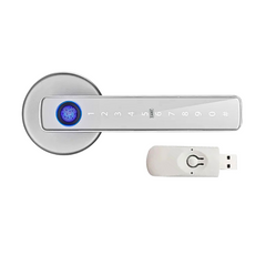 Biometric Smart Door Lock — Fingerprint, PIN & Tuya App