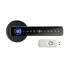 Biometric Smart Door Lock — Fingerprint, PIN & Tuya App