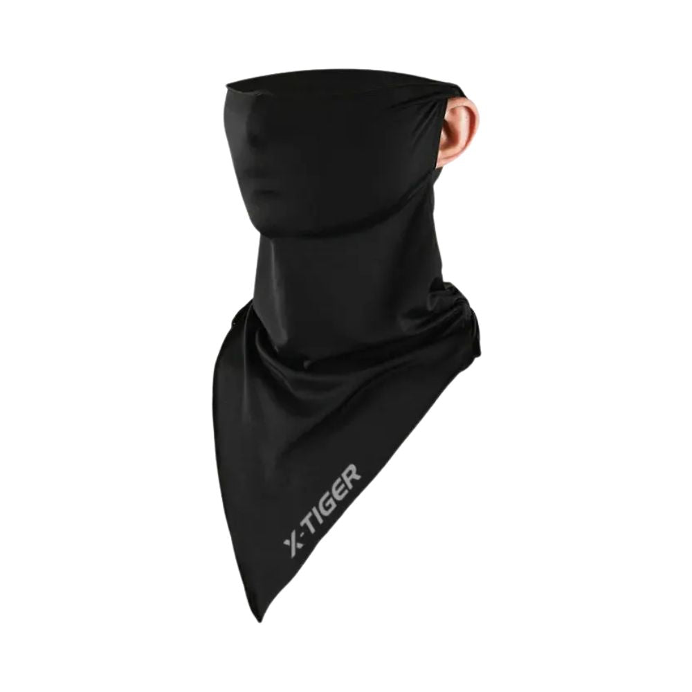 Ice Silk Cooling UV Face Mask With Ear Loops