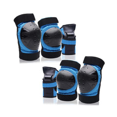 Protective Gear Set 6 Pcs – Knee, Elbow & Wrist Pads for All Ages