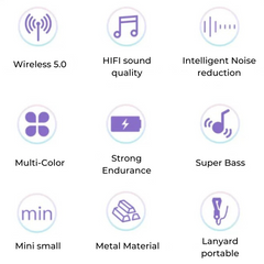 Mini Bluetooth Subwoofer M1 Speaker with Mic