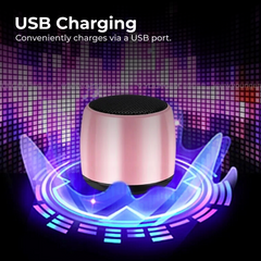 Mini Bluetooth Subwoofer M1 Speaker with Mic