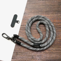 Braided Phone Strap Lanyard with Metal Swivel Clip