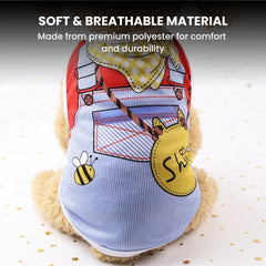 Cute Cartoon Pet Clothes for Small Dogs & Cats