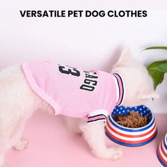 Small Dog Basketball Jersey — Chicago 23 Pet Shirt
