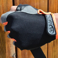 Breathable Half-Finger Cycling Gloves — Orange