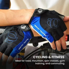 Breathable Half-Finger Cycling Gloves — Shock Absorb