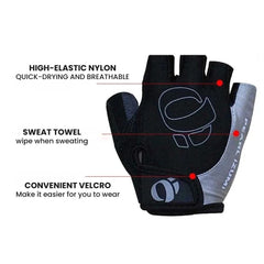 Breathable Half-Finger Cycling Gloves — Shock Absorb