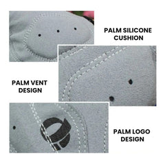 Breathable Half-Finger Cycling Gloves — Shock Absorb