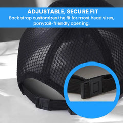 Breathable Mesh Running Cap – Quick-Dry UV Sun Hat