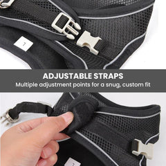 Breathable No-Pull Dog Harness Vest — Small Sizes