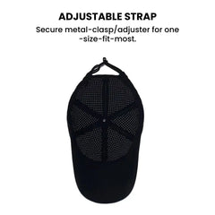 Breathable Perforated Baseball Cap — Unisex