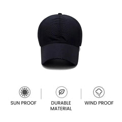 Breathable Perforated Baseball Cap — Unisex