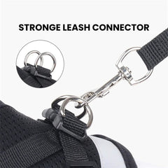 Breathable Reflective Dog Harness with Leash – Soft Mesh