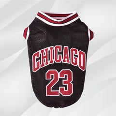 Small Dog Basketball Jersey — Chicago 23 Pet Shirt