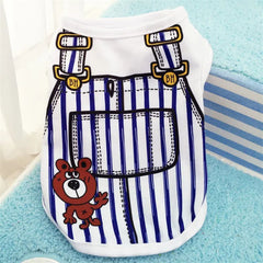 Cute Cartoon Pet Clothes for Small Dogs & Cats