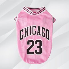 Small Dog Basketball Jersey — Chicago 23 Pet Shirt