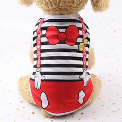 Cute Cartoon Pet Clothes for Small Dogs & Cats