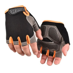 Breathable Half-Finger Cycling Gloves — Padded Grip