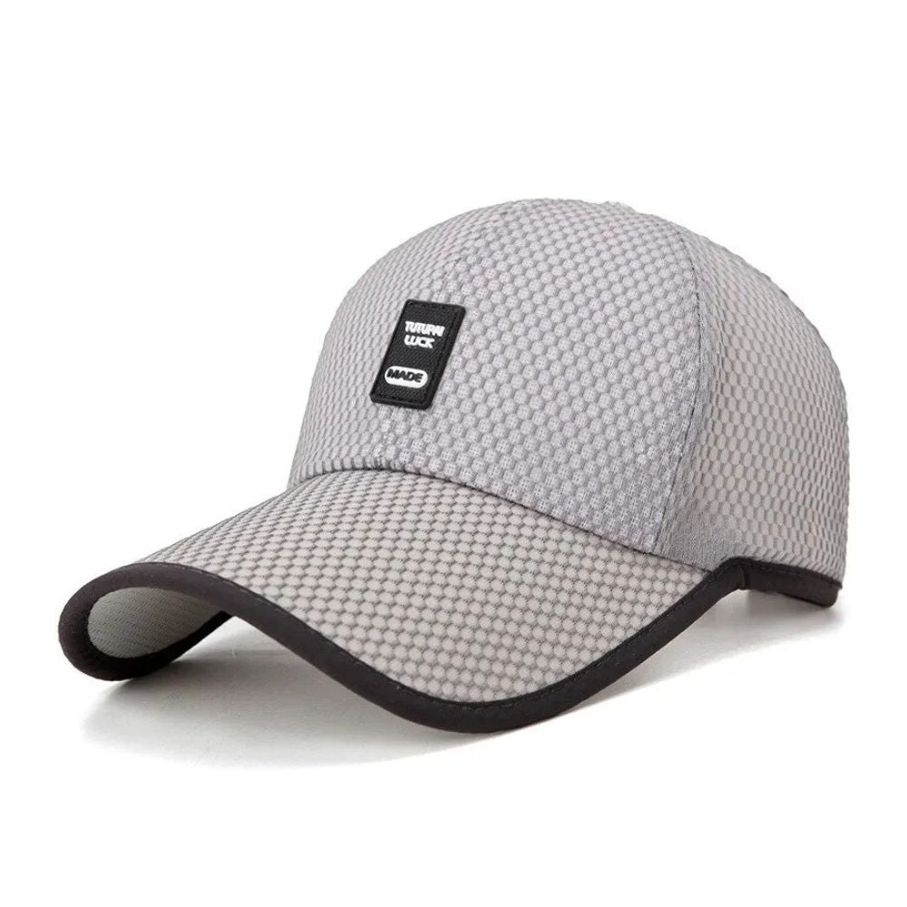 Breathable Mesh Running Cap – Quick-Dry UV Sun Hat
