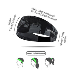 Breathable Sports Headband for Running & Workout
