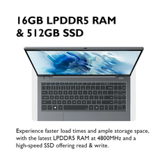 CHUWI GemiBook Plus 15.6" Laptop N100 16GB 512GB Win11