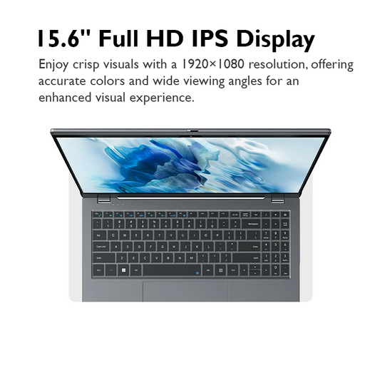 CHUWI GemiBook Plus 15.6" Laptop N100 16GB 512GB Win11